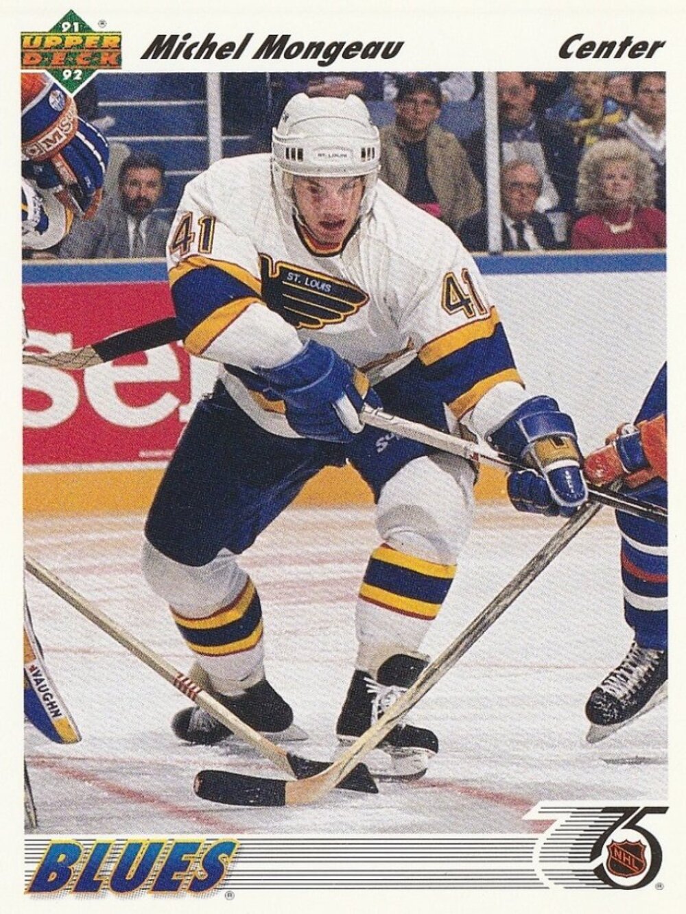 Michel Mongeau Hockey Card